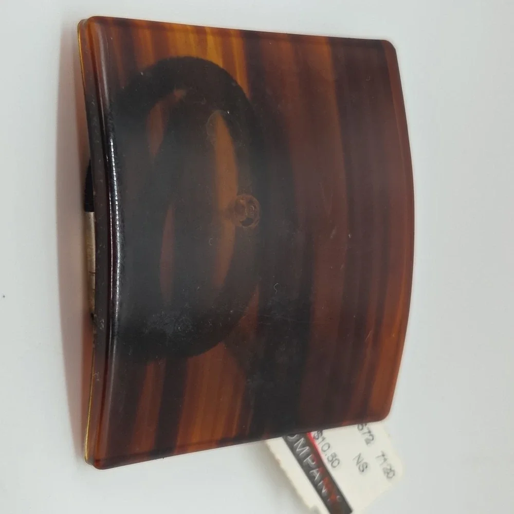 Faux Tortoise Shell Ponytail Hair Tie Accessory Made in France Unused  *READ*